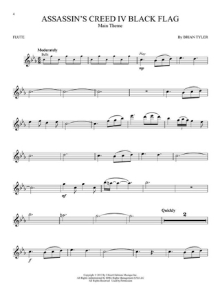 Popular Video Game Music - Partition - Flûte traversière
