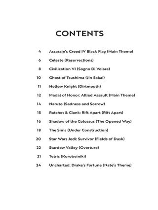 Popular Video Game Music - Partition - Saxophone