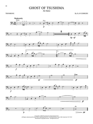 Popular Video Game Music - Partition - Trombone