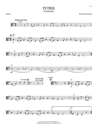 Popular Video Game Music - Partition - Alto