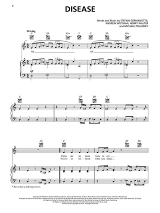 Mayhem - Gaga Lady - Partition - Pop / Rock