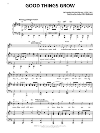 Snow White - Benj Pasek & Justin Paul - Partition - Musique de film