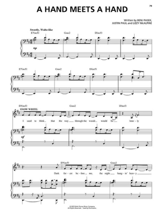 Snow White - Benj Pasek & Justin Paul - Partition - Musique de film