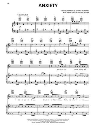 Top Hits of 2025 - Piano Chant et Guitare - Partition - Pop / Rock