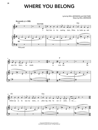 Maybe Happy Ending - Hue Park - Partition - Comédie musicale