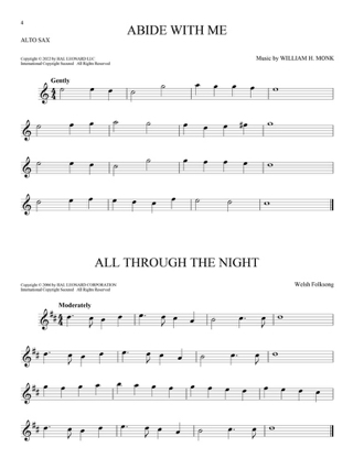 101 Peaceful Melodies for Alto Sax - Partition - Saxophone