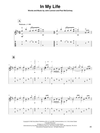 Simple Songs for Classical Guitar - Partition - Pop / Rock