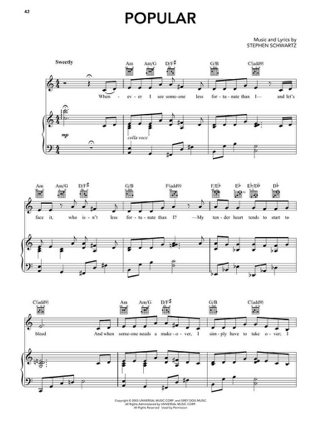 Wicked - Complete Movie Collection - Stephen Schwartz - Partition