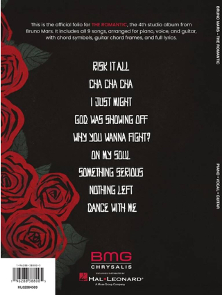 The Romantic - Bruno Mars - Partition - Pop / Rock