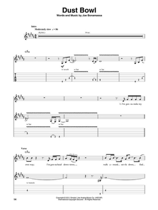 Guitar Play-Along Volume 152 Joe Bonamassa - Joe Bonamassa - Partition