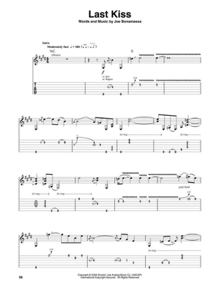 Guitar Play-Along Volume 152 Joe Bonamassa - Joe Bonamassa - Partition