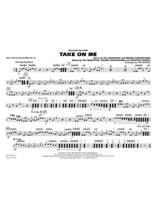 Take On Me - Magne Furuholmne - Partition - Ensembles, Bands