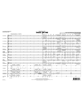 Take On Me - Magne Furuholmne - Partition - Ensembles, Bands