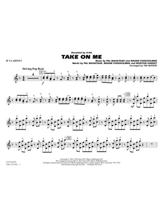 Take On Me - Magne Furuholmne - Partition - Ensembles, Bands