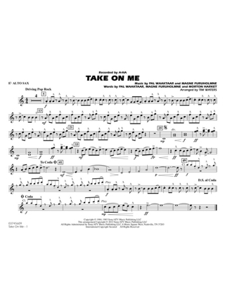 Take On Me - Magne Furuholmne - Partition - Ensembles, Bands
