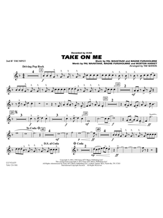 Take On Me - Magne Furuholmne - Partition - Ensembles, Bands