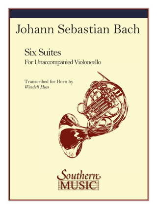 Six Suites - BACH - Partition - Cor