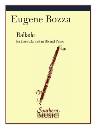 Ballade - Eugène Bozza - Partition - Clarinette
