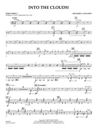 Into the Clouds - Richard L. Saucedo - Partition - Ensembles, Bands