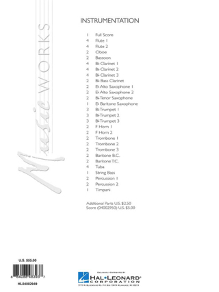 Benediction - Stevens John - Partition - Ensembles, Bands