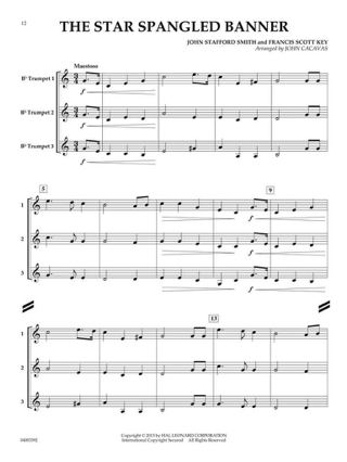 Fun and Easy Trios for Trumpet - Partition - Trompette