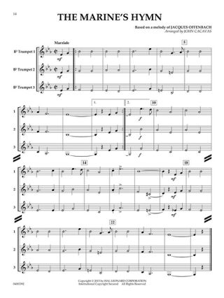 Fun and Easy Trios for Trumpet - Partition - Trompette