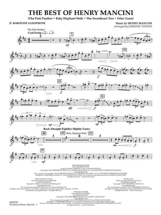 The Best of Henry Mancini - MANCINI - Partition - Ensembles, Bands