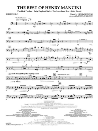 The Best of Henry Mancini - MANCINI - Partition - Ensembles, Bands