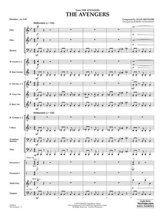 The Avengers - Alan Silvestri - Partition - Ensembles, Bands