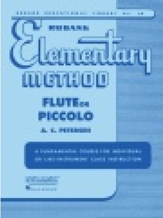 Elementary method - Flute or piccolo - A. C. Petersen - Partition