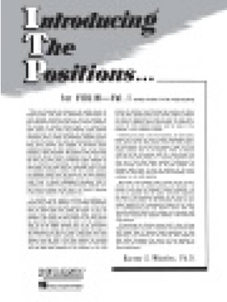 Introducing The Positions Volume 1 - Harvey Whistler - Partition