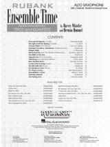 Ensemble Time - Partition - Saxophone