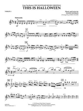 This Is Halloween - Pop Specials for Strings - Danny Elfman