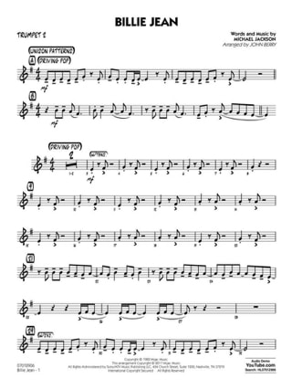 Billie Jean (arr. Berry) - Michael Jackson - Partition
