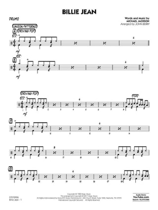 Billie Jean (arr. Berry) - Michael Jackson - Partition