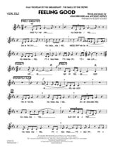 Feeling Good (Vocal Solo/Jazz Ens) - Anthony Newley - Partition