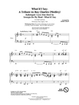 What'd I Say - A Tribute to Ray Charles - Ray Charles - Partition