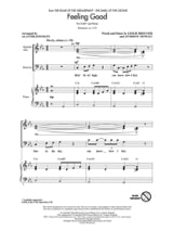 Feeling Good - Newley Anthony / Bricusse Leslie - Partition - Chœur