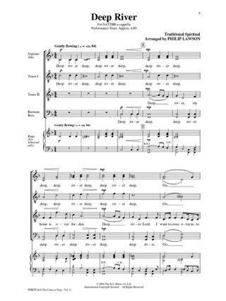 Spirituals, King's Singers - Partition - Chœur