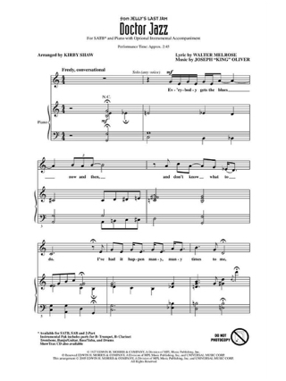 Doctor Jazz - King Oliver Joseph - Partition