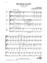 Five Chinese Folksongs - singers King's - Partition - Chœur