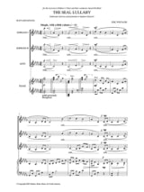 The Seal Lullaby - Eric Whitacre - Partition - Chœur