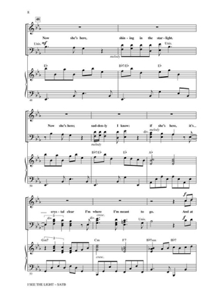 I See the Light - Menken Alan - Partition