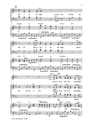 I See the Light - Menken Alan - Partition