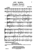 Ave Maria - Biebl Franz - Partition - Chœur