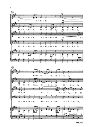 Alleluia - Ralph Manuel - Partition - Chœur