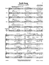 Earth Song - Frank Ticheli - Partition - Chœur