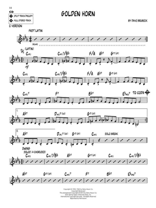 Dave Brubeck: 10 Favorite Songs - Partition
