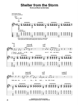 Guitar Play-Along Volume 148 - Bob Dylan - Bob Dylan - Partition