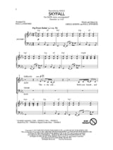Skyfall - Adele Adkins & Paul Epworth - Partition